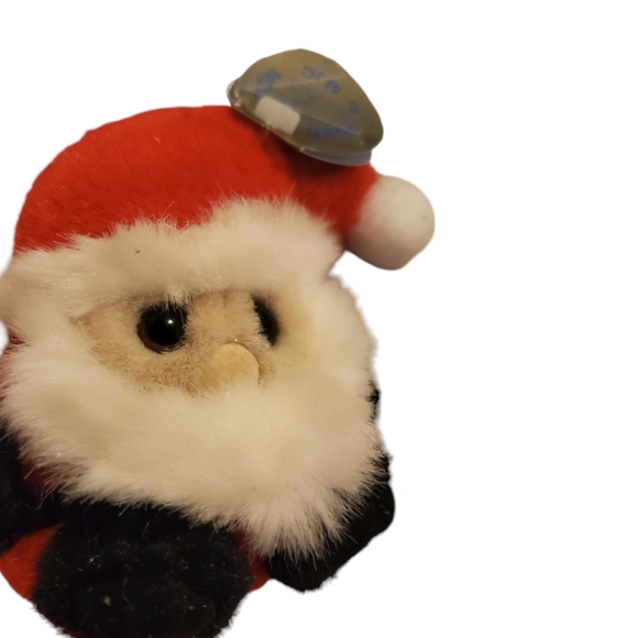 1999 Clark Santa Ornament Plush - Picture 2 of 4